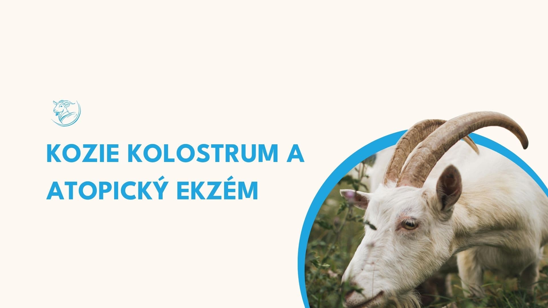 Atopický ekzém a kozie kolostrum