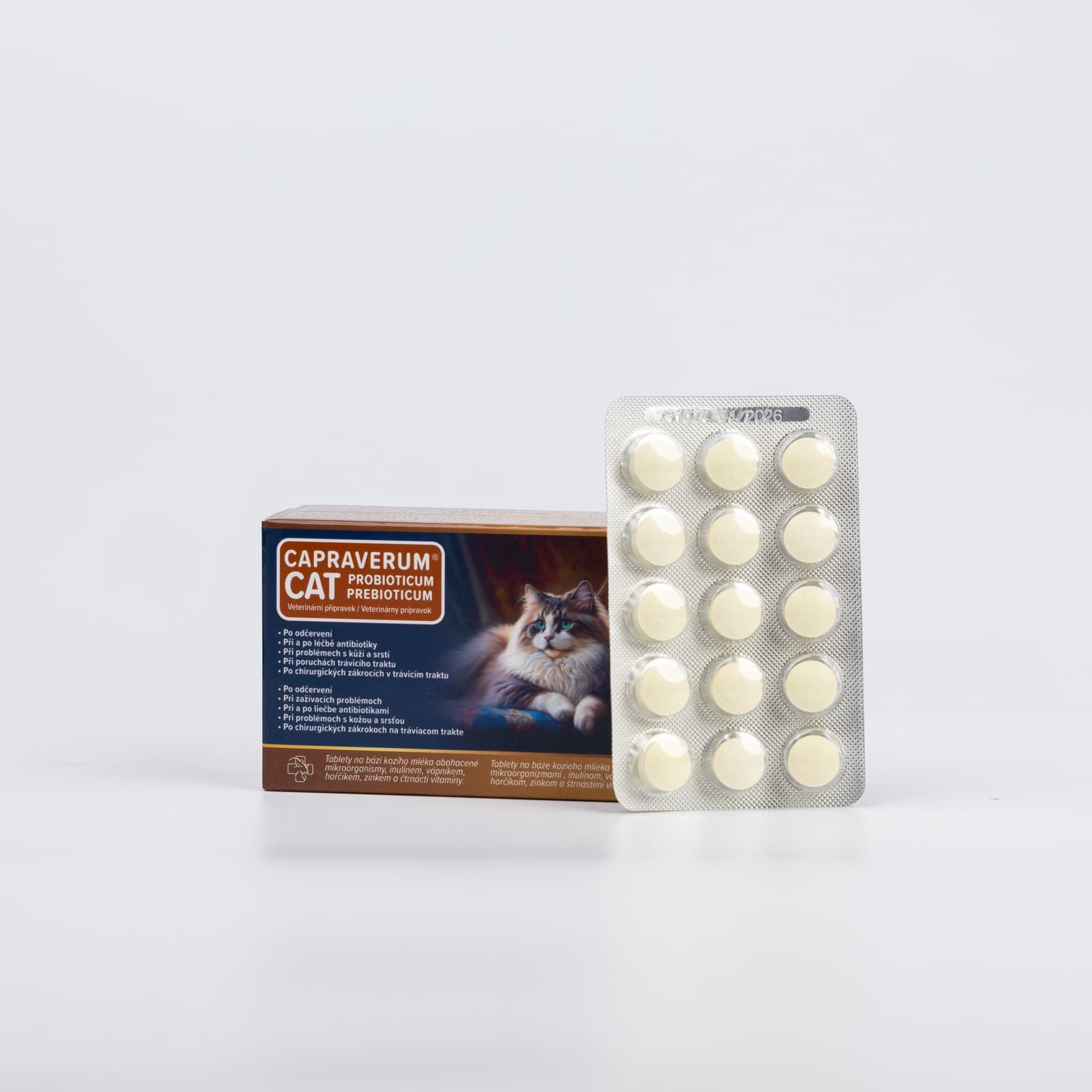 Capraverum Cat - Probiotiká pre mačky na trávenie a imunitu